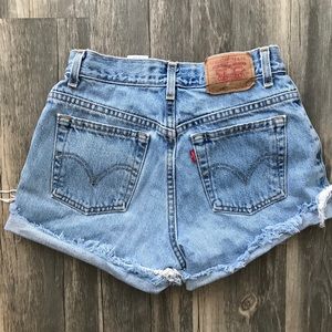 Levi’s cutoff shorts